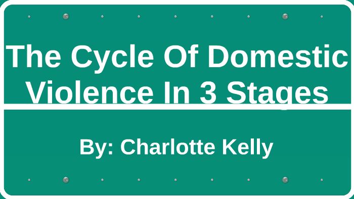 The Cycle Of Domestic Violence In 3 Stages By Charlotte Kellly