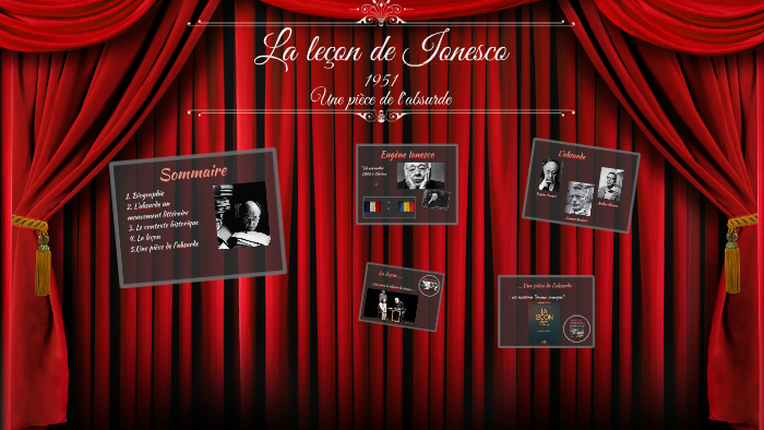 Eugène Ionesco La lecon by Ludivine Bourgeon on Prezi