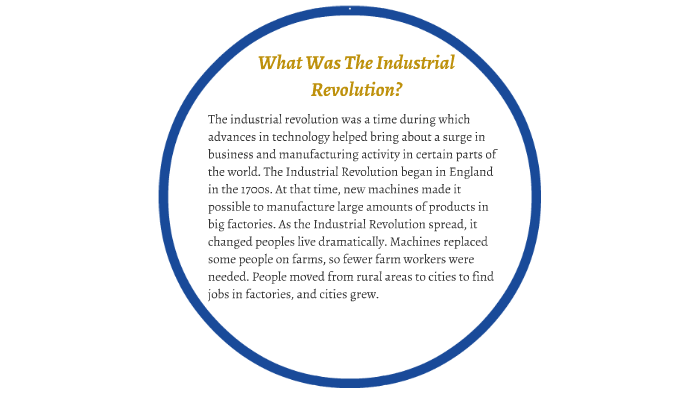 The Industrial Revolution by on Prezi