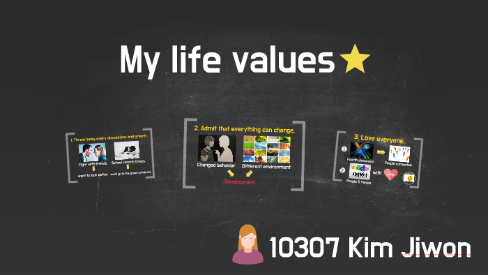 My life values by 지원 김 on Prezi