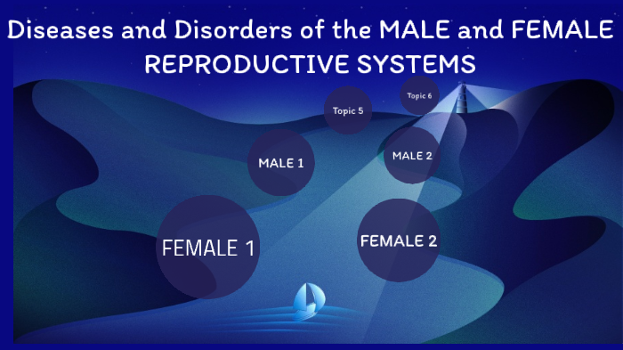 Diseases and Disorders of the MALE and FEMALE REPRODUCTIVE SYSTEMS by ...