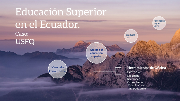 Análisis de la Educación superior en el Ecuador by Tania Paola ...