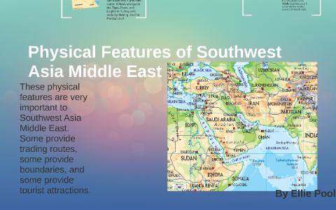 southwest asia physical map