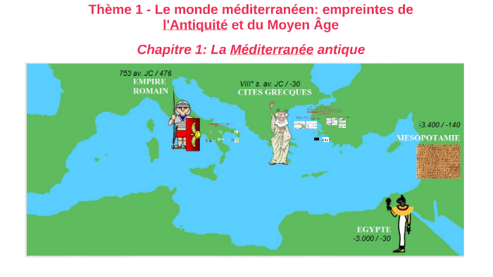 Thème 1 - Le monde méditerranéen: empreintes de l'Antiquité by julien