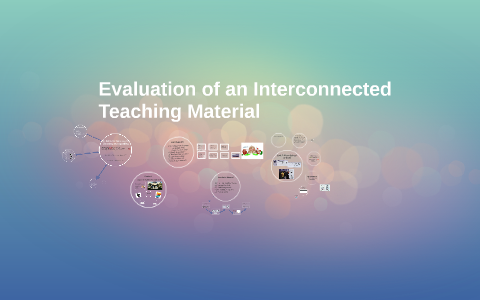 interconnected teaching material by Meggie Hadfield