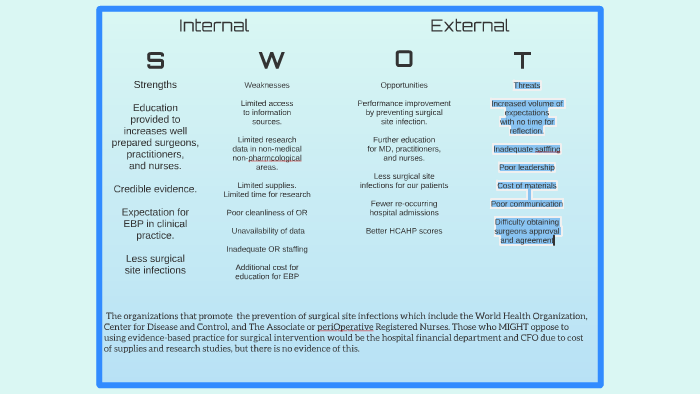 SWOT Analysis by Danielle Costello on Prezi