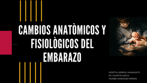 CAMBIOS ANATOMICOS Y FISIOLOGICOS DEL EMBARAZO by Maribel RMoreno on ...