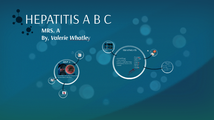 Hepatitis A B C By Valerie Whatley