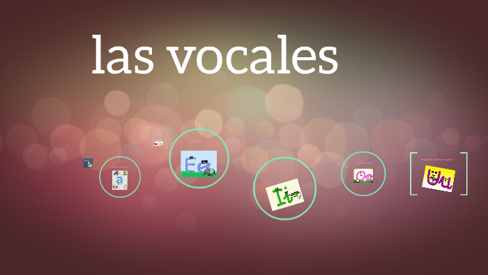 las vocales by yamileth rojas