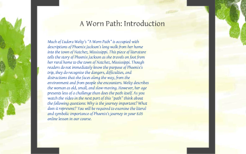the worn path pdf