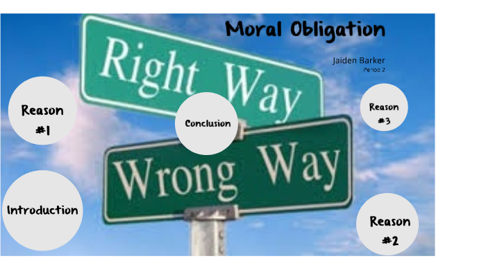 Moral Obligations Simple Definition