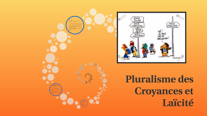 pluralisme des croyances et laïcité bac pro