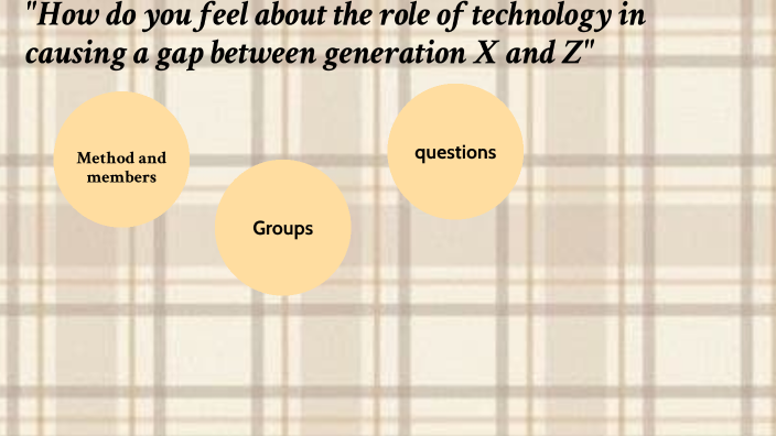 can technology cause a gap between generations research paper