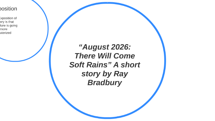 August 2026 There Will Come Soft Rains Summary “August 2026: There Will Come Soft Rains” A short story by R by