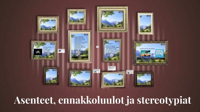 Stereotypiat, Ennakkoluulot Ja Asenteet By Jukka Tabell On Prezi