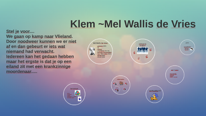Klem- Mel Wallis de Vries by Mex Swagemakers on Prezi