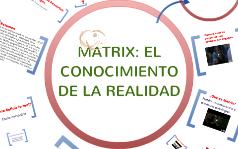 MATRIX: EL CONOCIMIENTO DE LA REALIDAD by Maria Albillos on Prezi