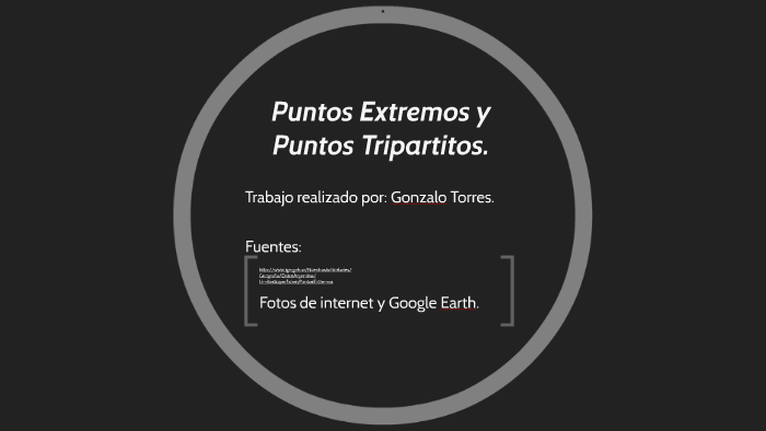 Puntos Extremos Y Puntos Tripartitos By Gonzalo Torres