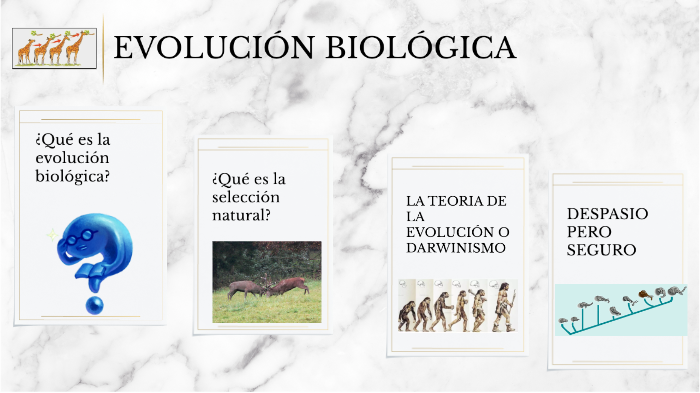 Evolución biológicas by Britany Ga on Prezi