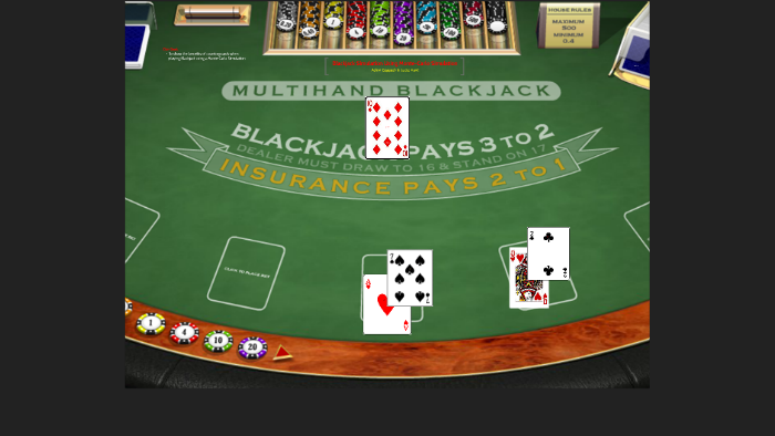 multiplayer blackjack simulator