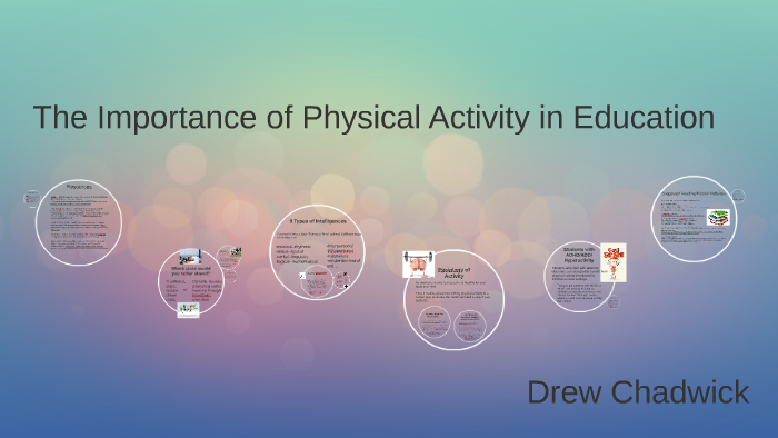 The Importance of Physical Activity in Education by Drew Chadwick on Prezi
