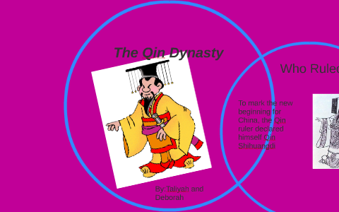 The Qin Dynasty by Taliyah Martin on Prezi