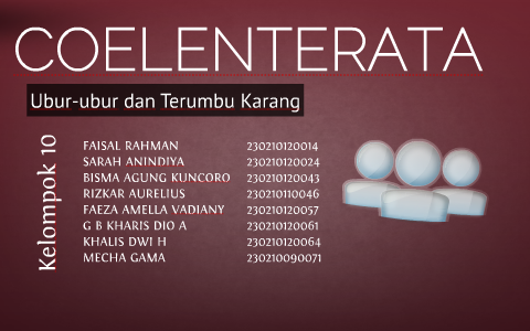 Coelenterata Sebagai Hasil Komersial By Babe Jong On Prezi