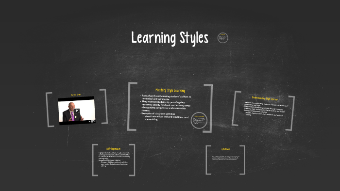 Learning Styles by Courtney Riley on Prezi