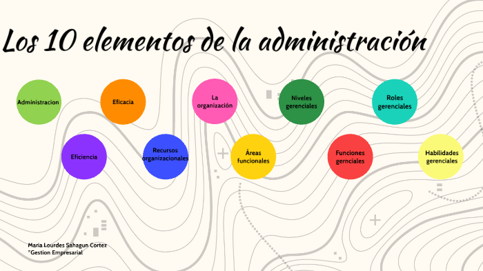 Cuales Son Los Elementos De La Administracion prezi.com
