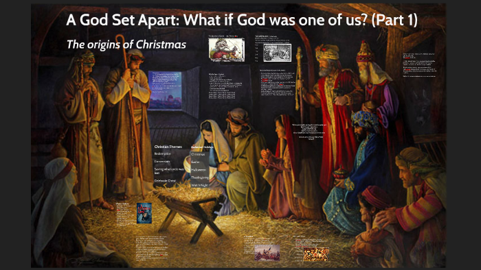 A God Set Apart: What if God was one of us? (Part 1) by Byron Dredd on ...