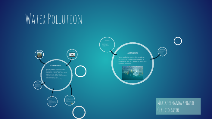 WATER POLLUTION by on Prezi