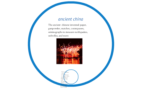 ancient china by on Prezi