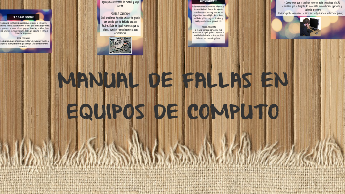 Manual De Fallas En Equipos De Computo By Jenny Sofia Moreno Ruano On Prezi