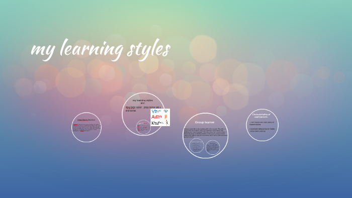 my learning styles by jamiyah pinkney on Prezi
