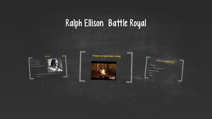 Ralph Ellison Battle Royal Short Story Analysis