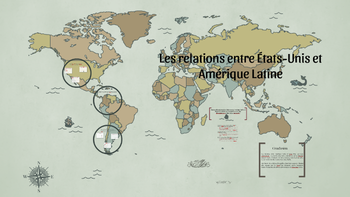 Les relations entre États-Unis et Amérique Latine by Mélanie Viguier on
