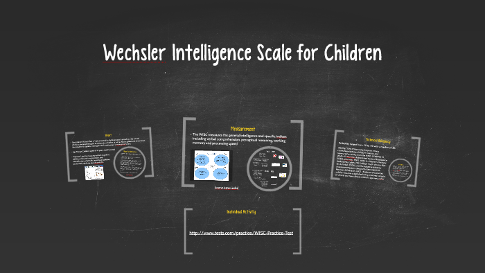 Wechsler Intelligence Scale For Children By Caroline Ranallo On Prezi