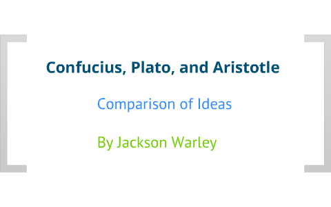 aristotle and plato comparison