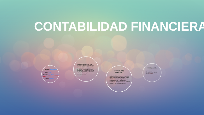 CONTABILIDAD FINANCIERA by Karina Maya on Prezi