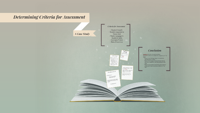 Determining Criteria for Assessment by Tiffany McPherson on Prezi
