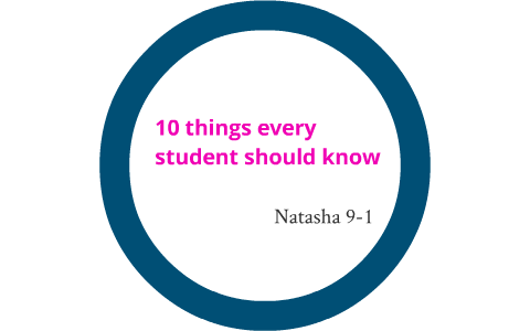 10 skills every student should know by Natasha Koben on Prezi