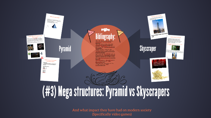 Mega structures: Pyramid vs Skyscrapers by Show More on Prezi