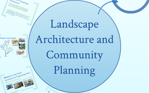 Landscape Architecture: Approach to Climate Change Mitigation and ...
