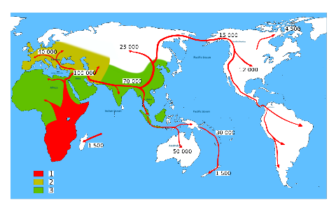 Map Of Early Human Migration By Ryan Fiore On Prezi   Fobrlnimca4tli75ltlar4nnjh6jc3sachvcdoaizecfr3dnitcq 3 0 