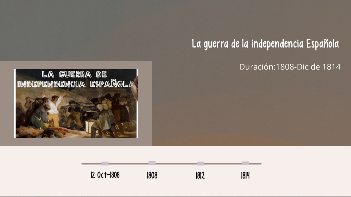 La guerra de la independencia Española by Antia Cilleruelo Fouz on Prezi