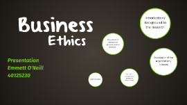 Top business ethics presentation template | Prezi