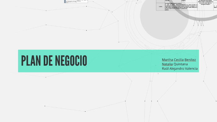 PLAN DE NEGOCIO by Natalia Quintana on Prezi