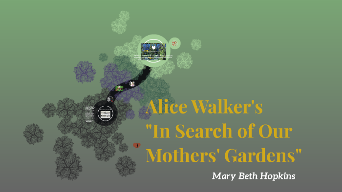 in search of our mothers gardens thesis