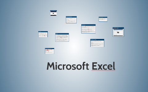 Microsoft Excel by on Prezi