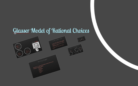 Glasser Model Of Rational Choices By Andrea Martin On Prezi